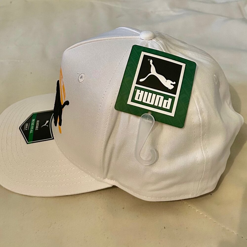 Men's/Women's White Puma Hat  - NWT - Picture 5 of 9